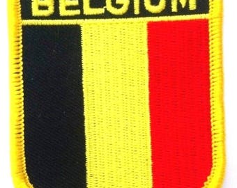 Belgium Embroidered Patch
