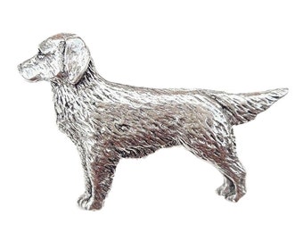 Beautiful GoldRust Dog Brooch resin Labrador teacher gift stunning gift treat yourself