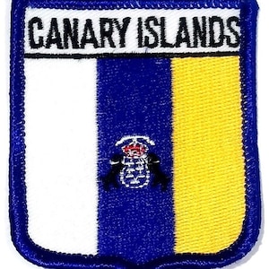 Canary Islands Embroidered Patch