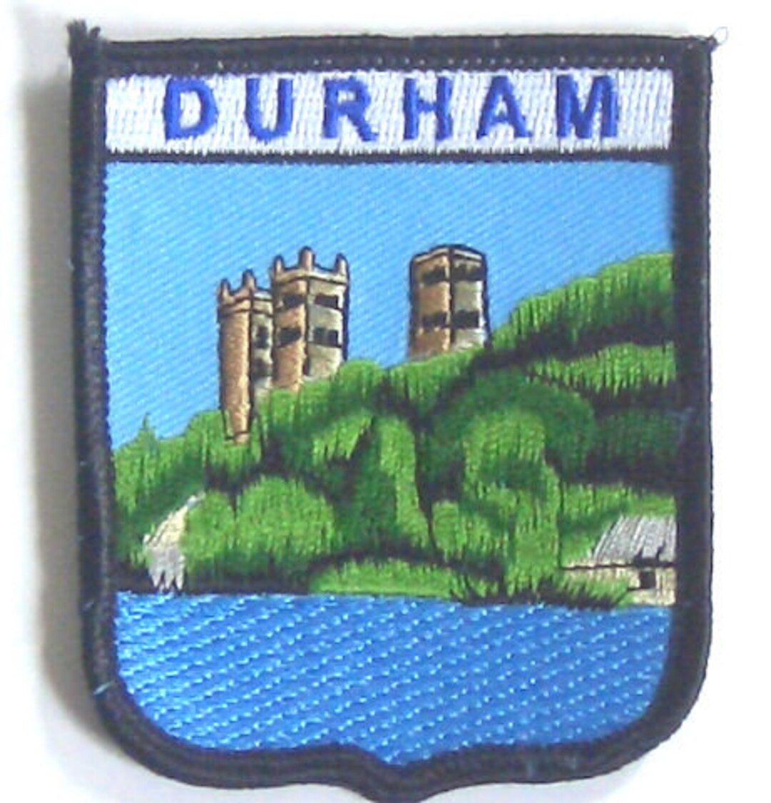 Durham Flag Embroidered Patch A441 Etsy UK
