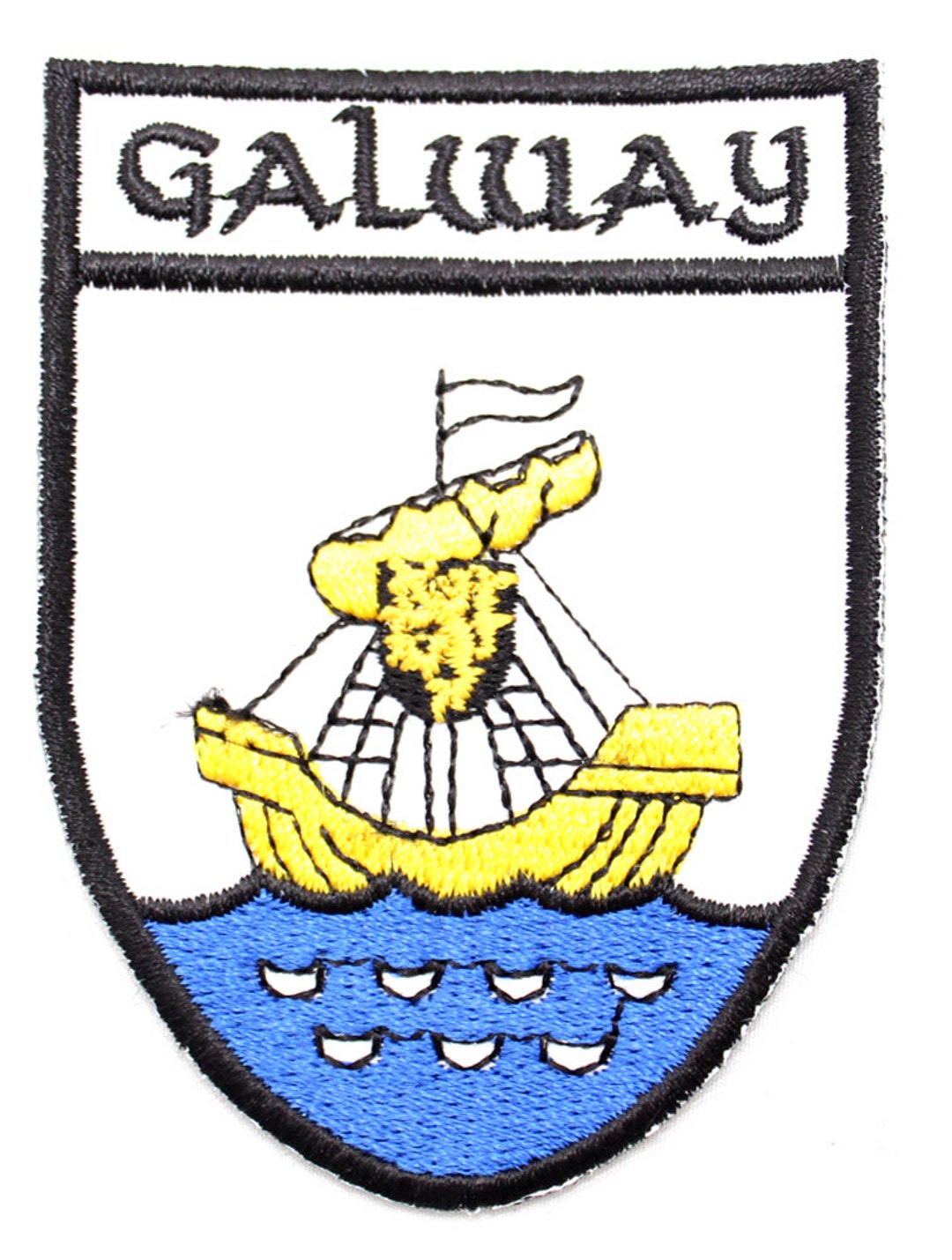Galway Embroidered Patch Etsy