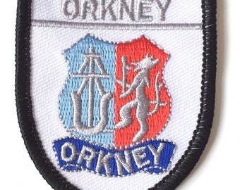 Orkney Embroidered Patch