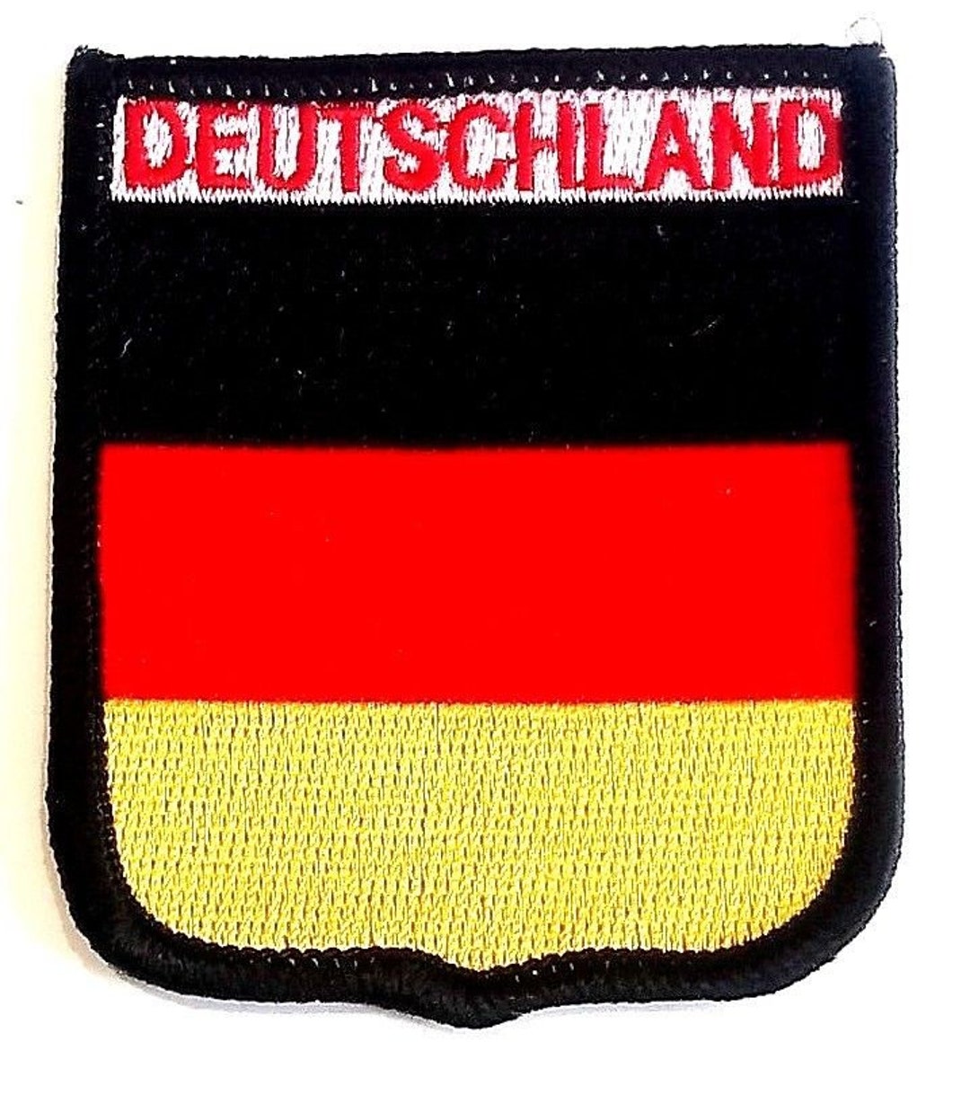 Deutschland Embroidered Patch - Etsy
