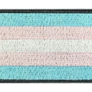 LGBTQ Transgender Embroidered Sew / Iron on Patch Badge (A)