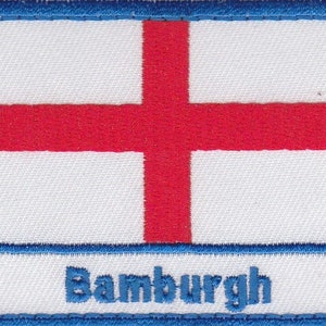 Bamburgh Embroidered Sew or Iron on Patch Badge