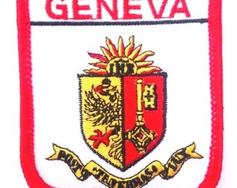 Geneva Embroidered Patch