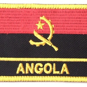 Angola Embroidered Sew or Iron on Patch Badge