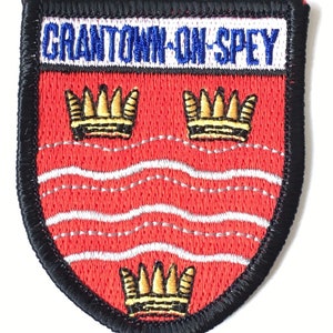 Grantown on Spey Scotland Embroidered Patch (AO63D)