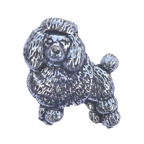D03 English Pewter POODLE Pet Dog Hat /Tie Badge Lapel Pin Badge D03 English Pewter POODLE Pet Dog Hat /Tie Badge Lapel Pin Badge