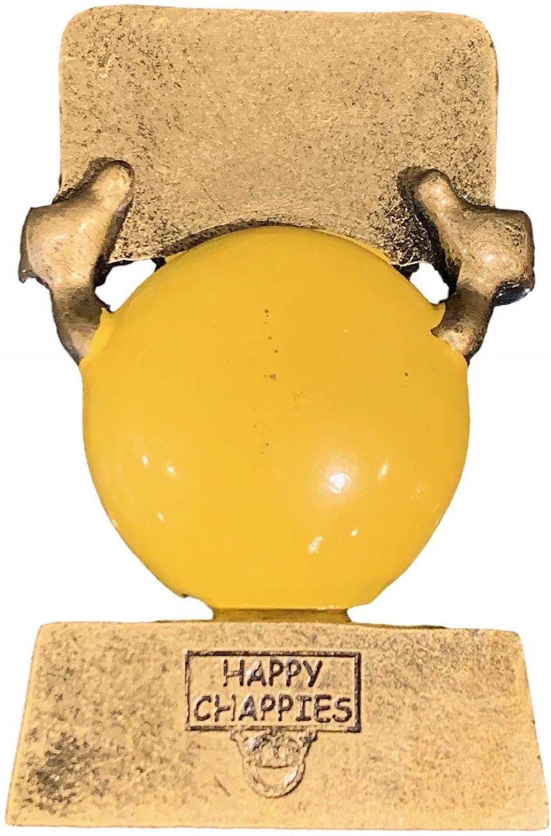ENGRAVED FREE Trophy Emblems-Gifts Personalised Happy Chappy Checkered Flag Award