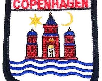 Copenhagen Embroidered Patch