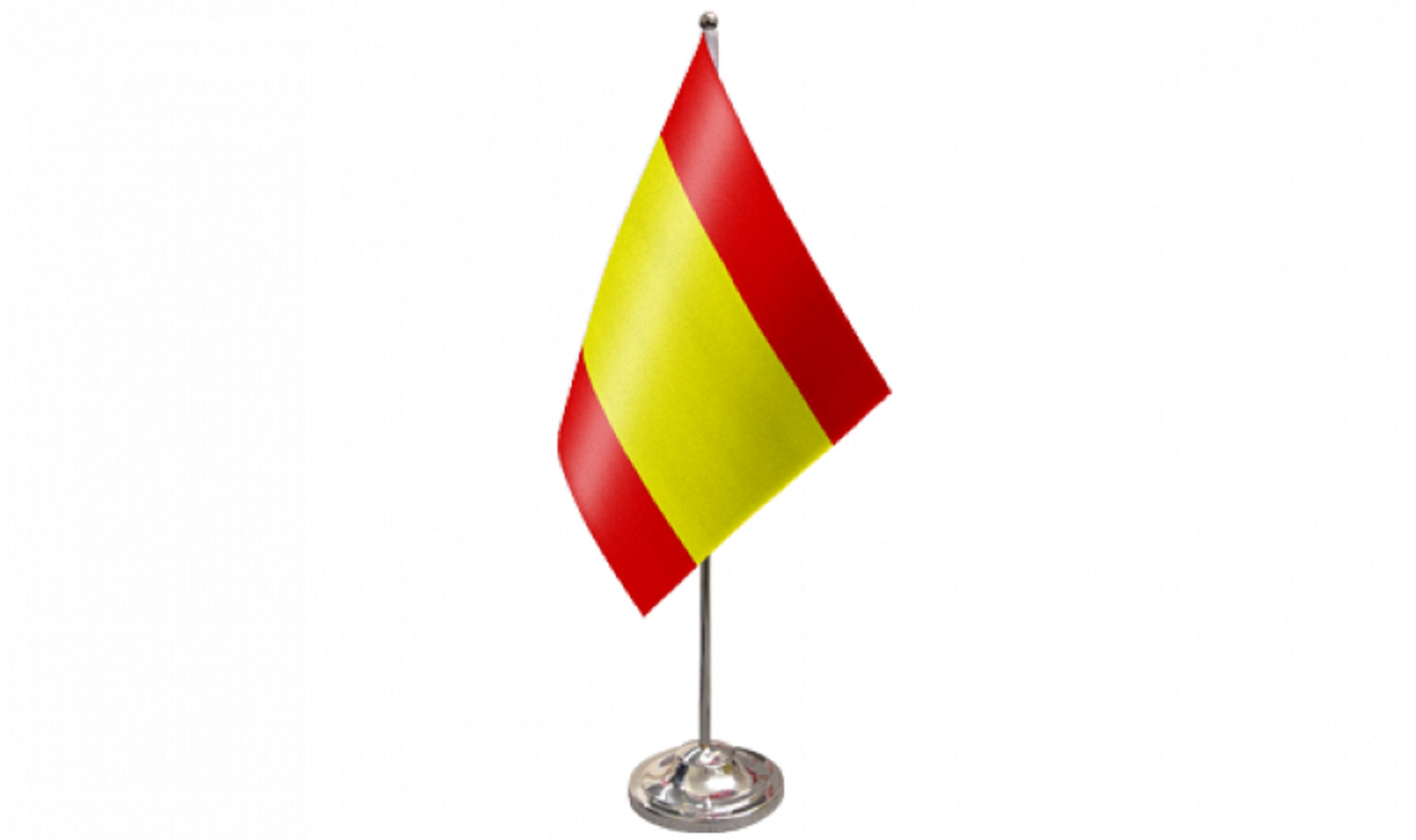Bandera de España Sin Escudo en Satén de Alta Calidad