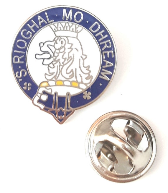 3 or 12 Scottish Scotland Family Clan Name Anderson Crested Lapel Pin Badge 1