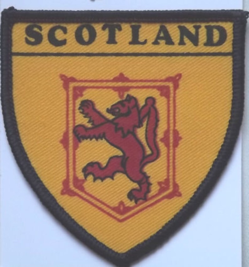 Scotland Rampant Lion Morale Patch - 2x3 Inch Tactical Patch For Backpacks & Gear