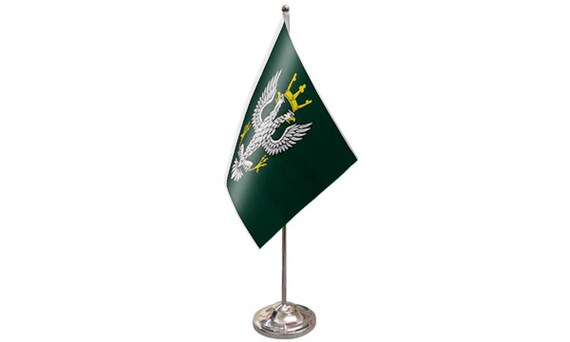 MERCIAN REGIMENT TABLE FLAG 9" X 6" 22.5cm x 15cm flags BRITISH MILITARY 