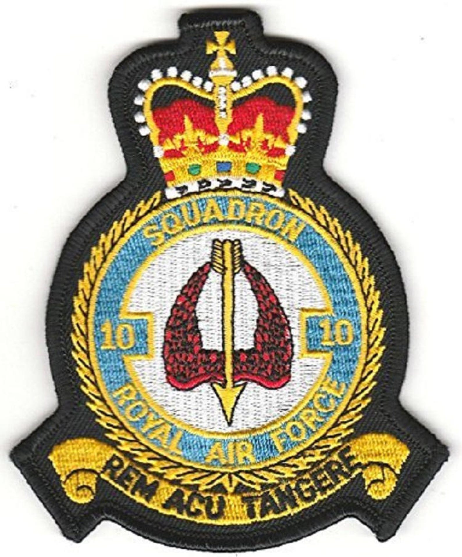 No.10 Squadron RAF Royal Air Force Official Crest Military Etsy