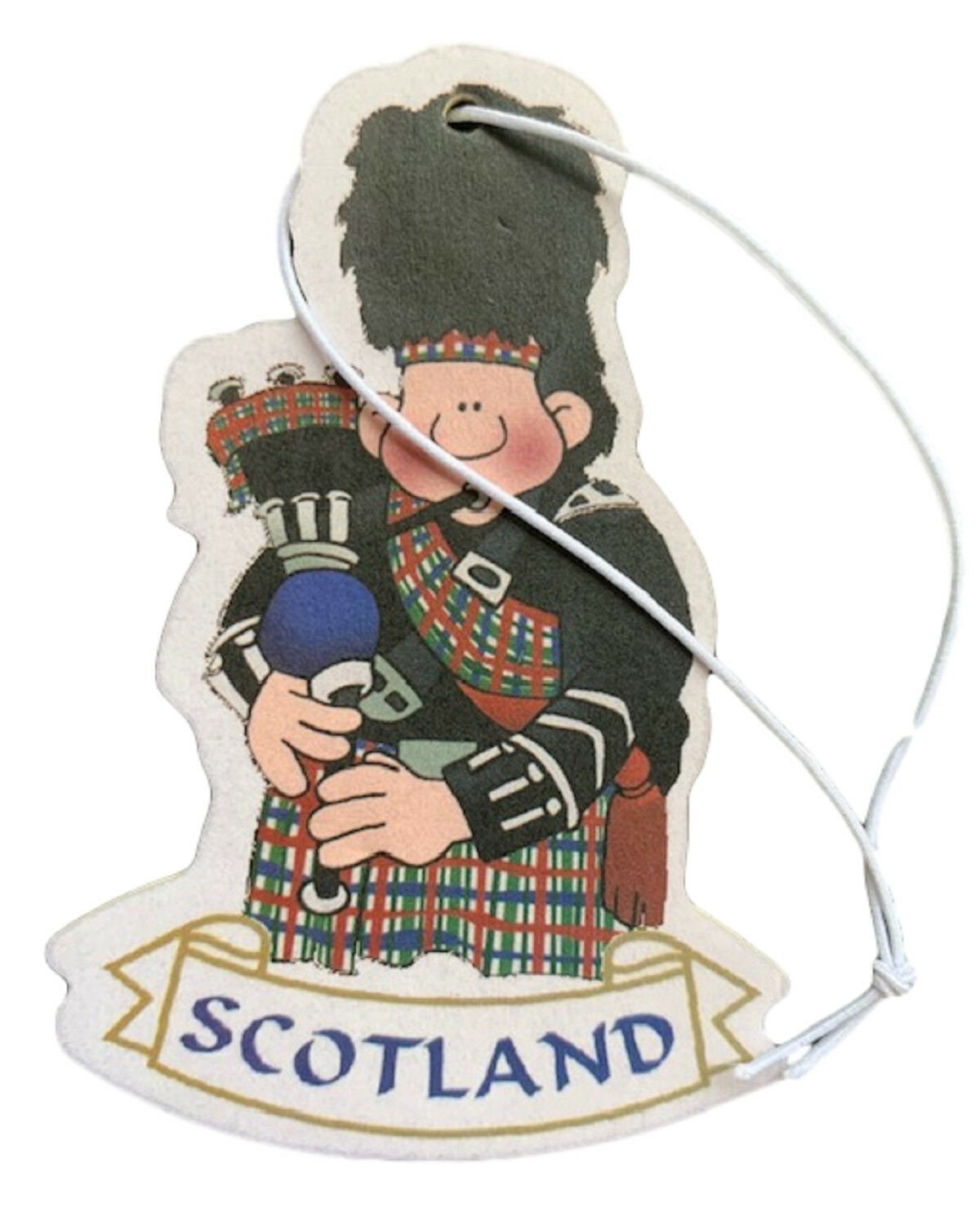 Car Air Freshener Souvenir Lemon Fragrance Scotland Bag Piper Etsy