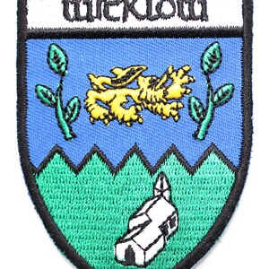 Wicklow Embroidered Patch