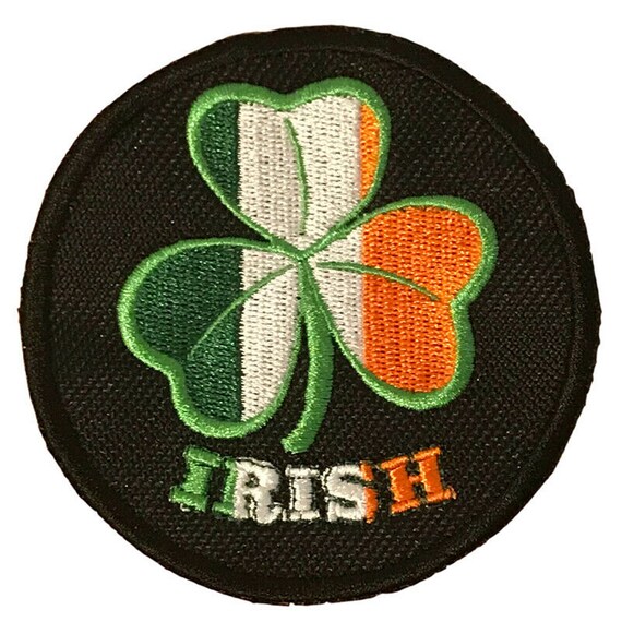 Irish Flag 3 Leaf Clover Patch - St. Patrick's Day Embroidered Iron On Or Sew On - View #11