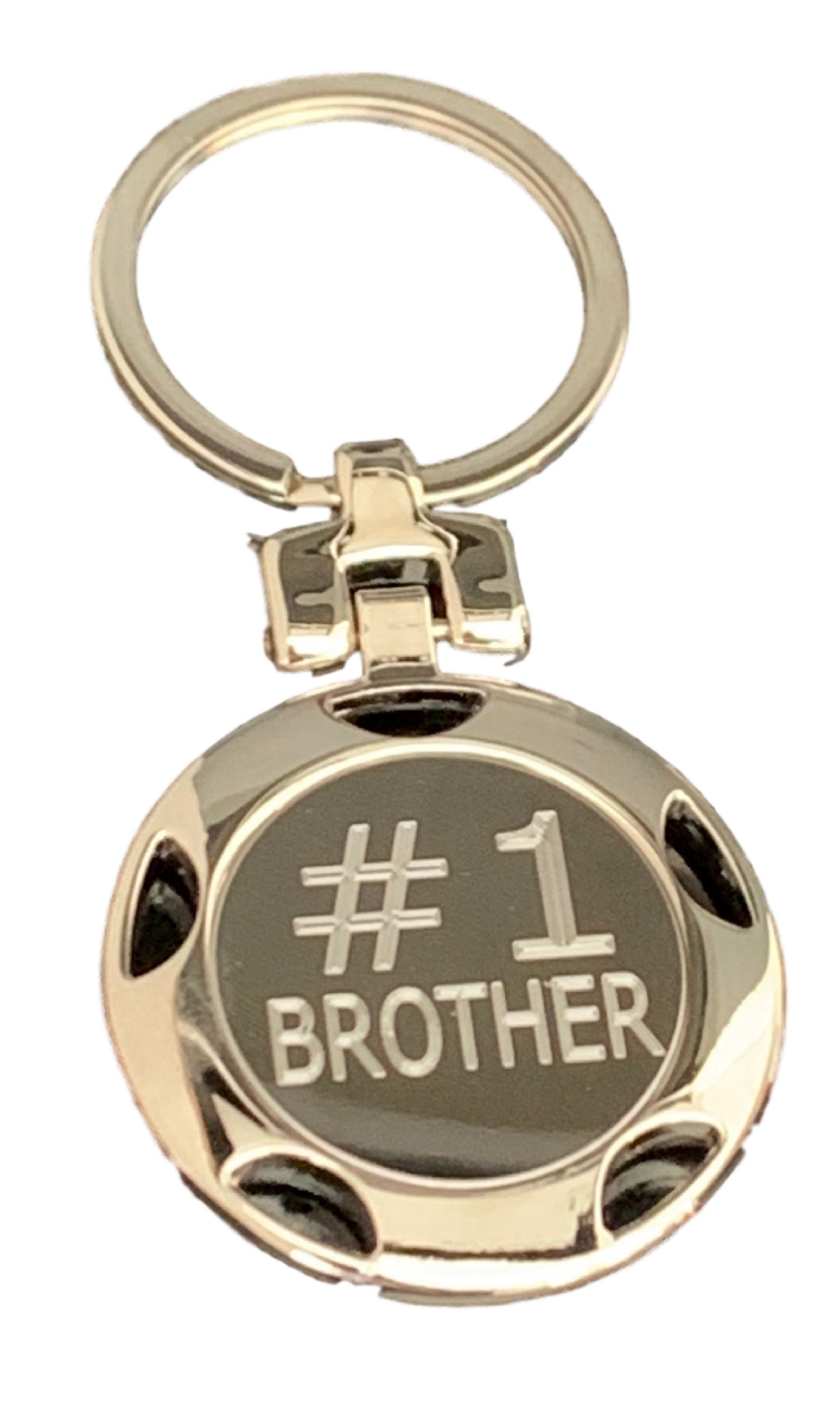 Personalised 1 Brother Keyring in Gift Box Engraved Free Etsy