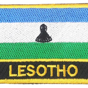 Lethoso gesticktes Aufnäher oder Aufbügler Abzeichen