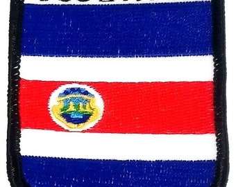 Costa Rica Embroidered Patch
