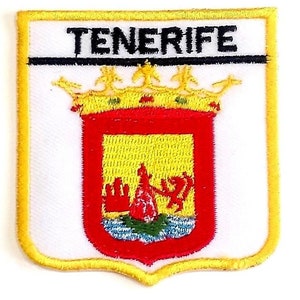 Teneriffa Bestickter Aufnäher