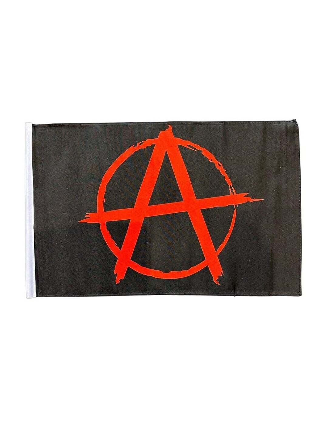 Anarchy Schwarz Rot Kleine 18inch x 12inch Boot Polyester Flagmania