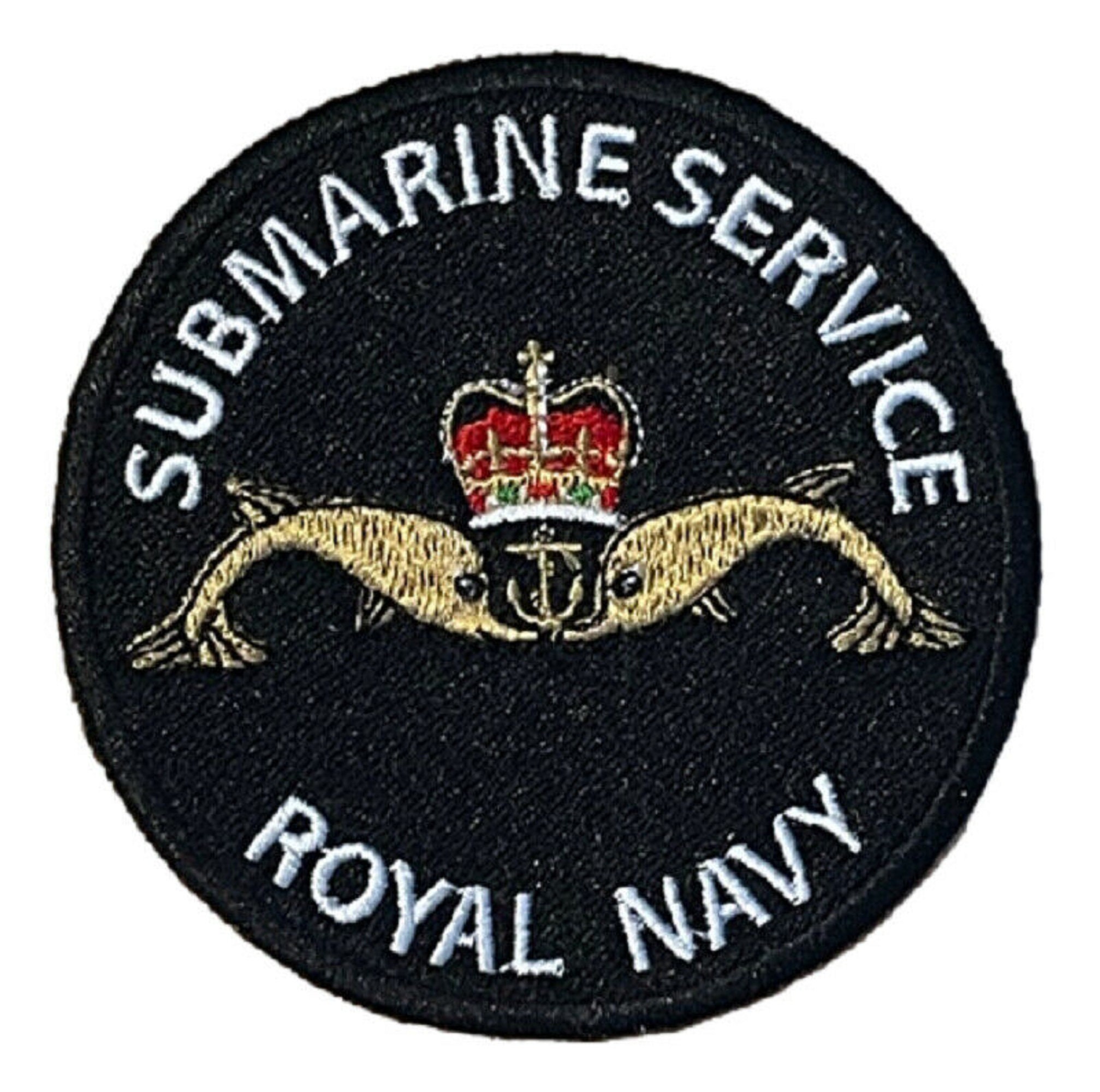 Submarine Service Royal Navy Dolphins Fully Embroidered Sew or Iron on  Patch A - Etsy