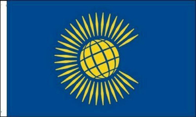 Commonwealth Sleeved Flag suitable for Boats 45cm x 30cm