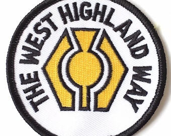 The West Highland Way Scotland Embroidered Patch (A310)
