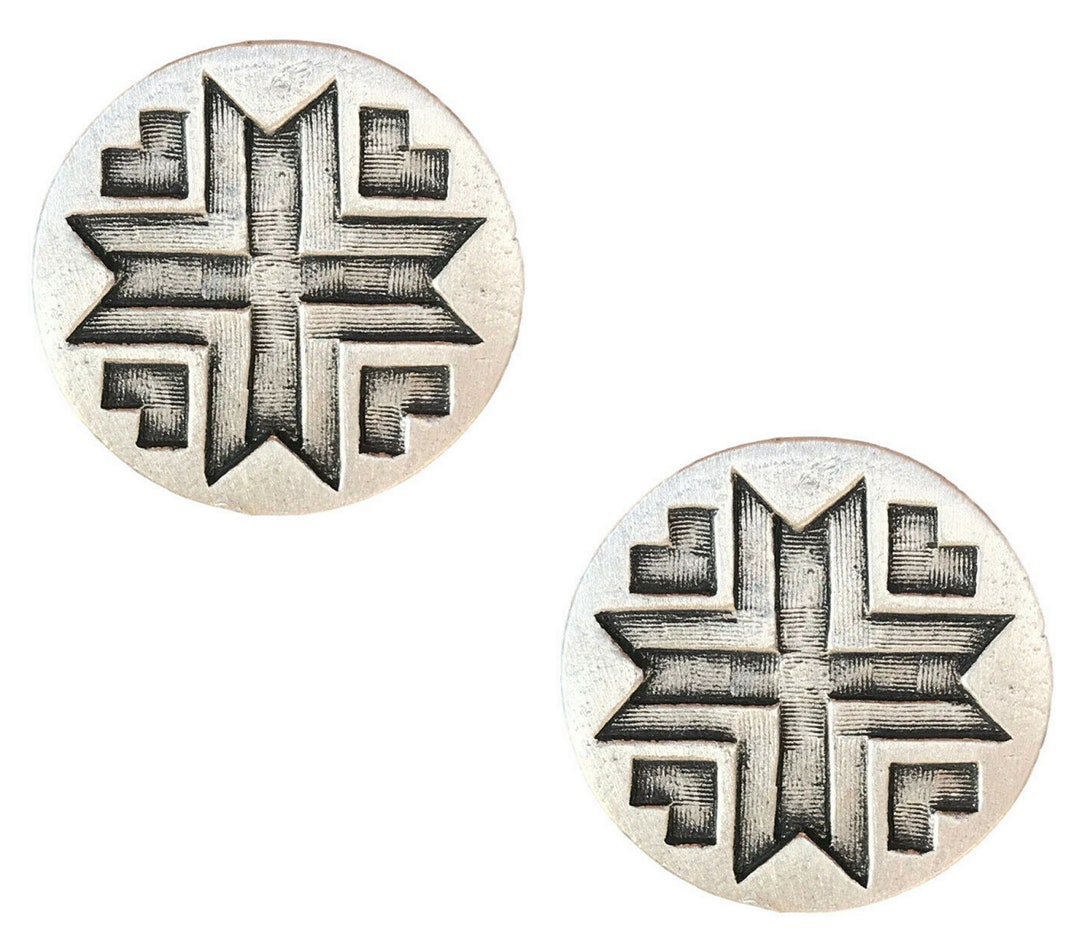 2 X Morning Star Symbol Handcrafted From English Pewter Pin Etsy