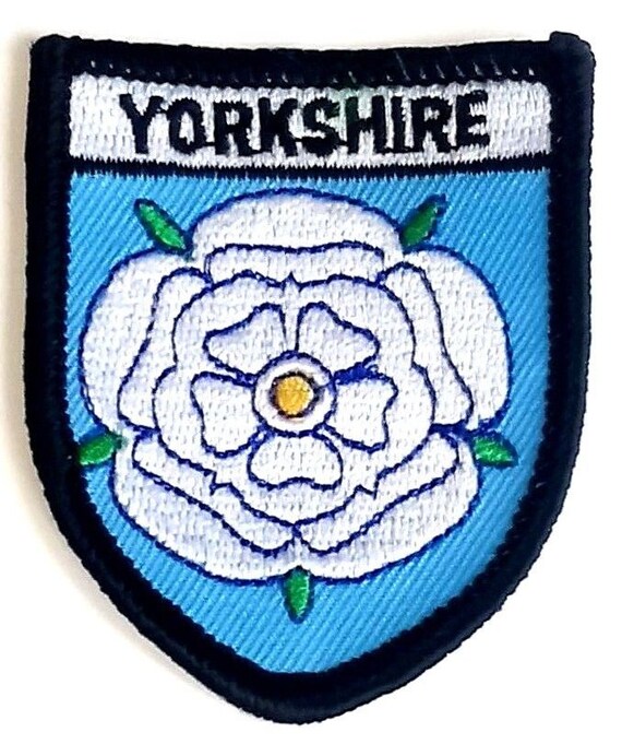 Yorkshire Embroidered Patch Etsy