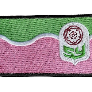 South Yorkshire Fully Embroidered Sew or Iron on Patch (A)