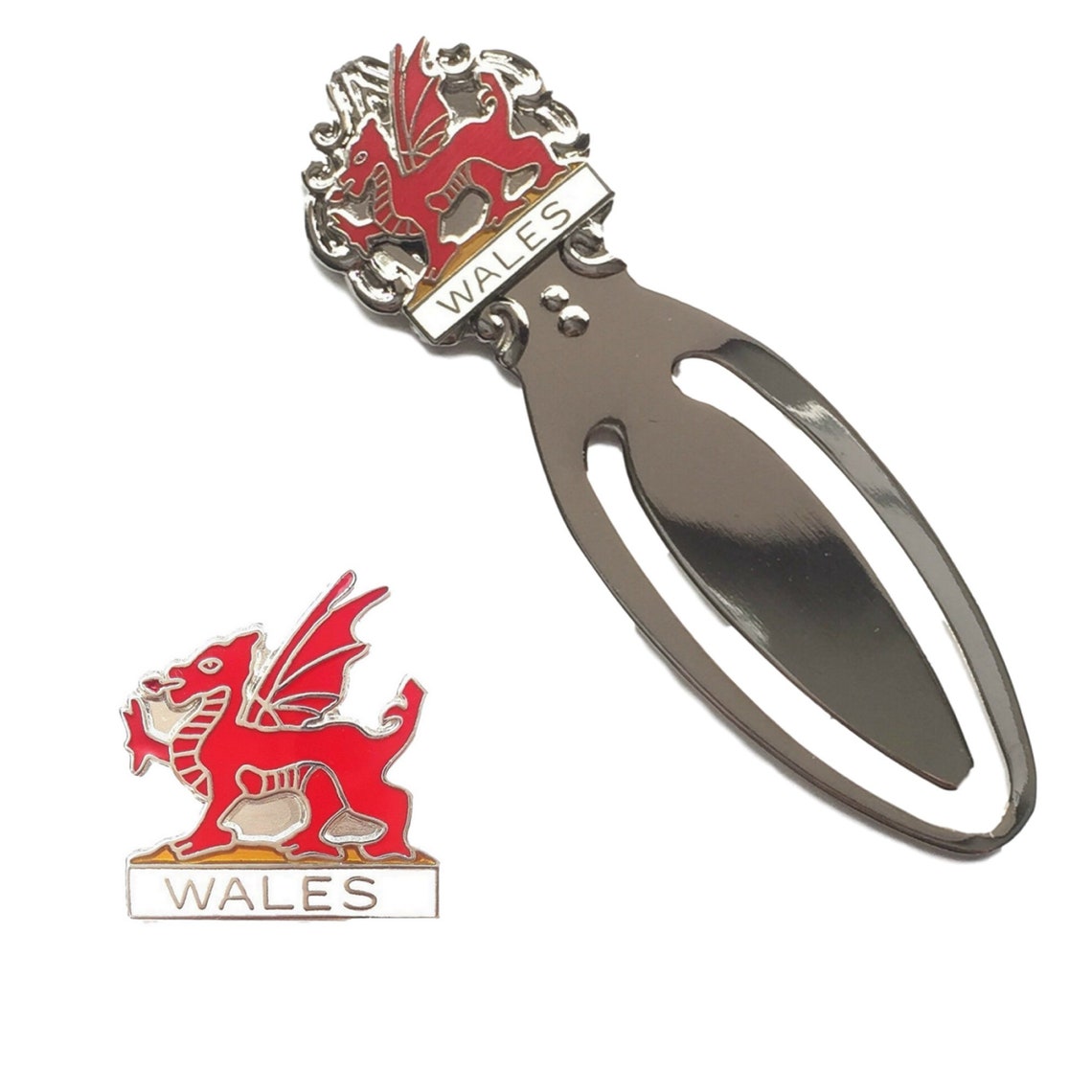 Wales Dragon Enamel Crested Badge and Wales Dragon Enamel Etsy UK
