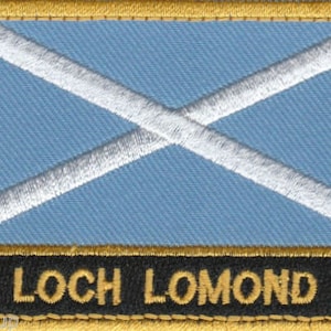 Loch Lomond Scozia Town & City stemma ricamato da cucire