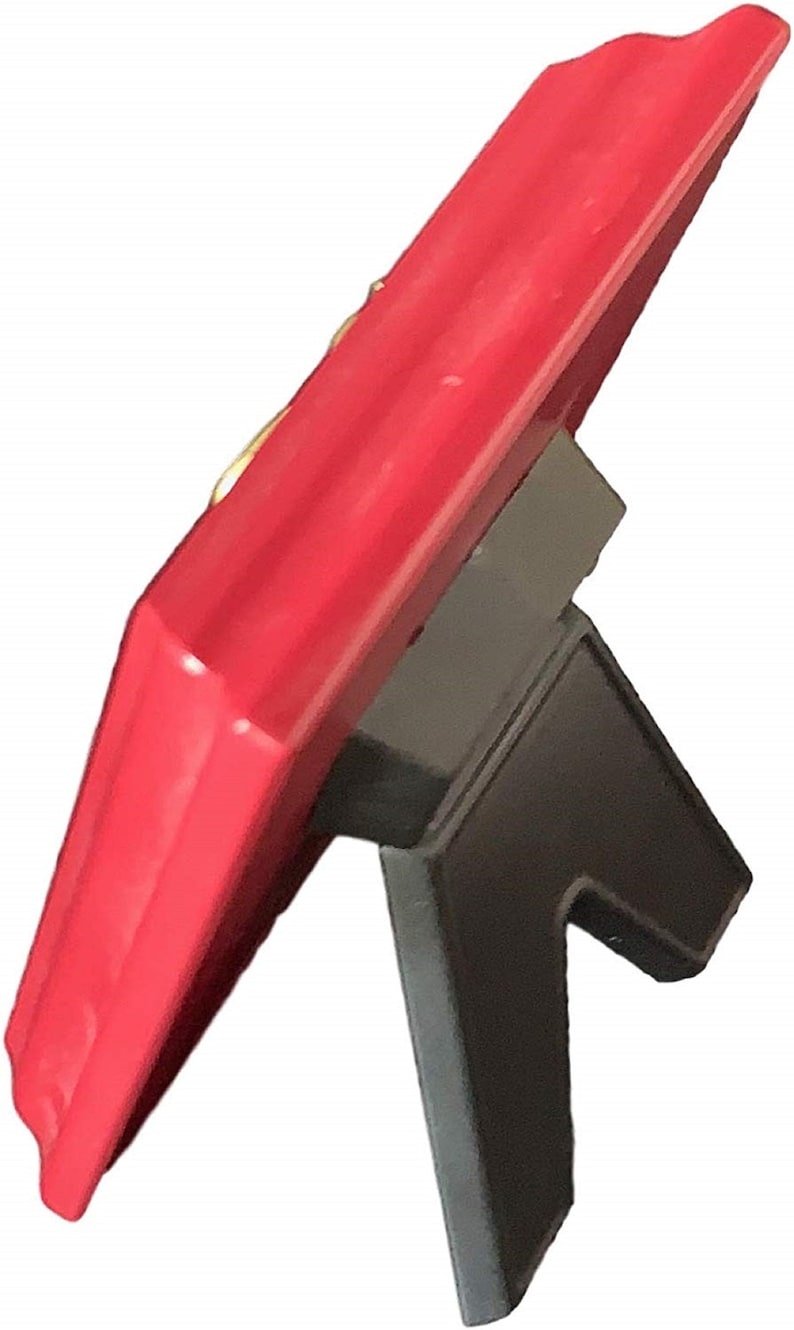 ENGRAVED FREE Sports Trophy Emblems-Gifts Personalised Event 5 Inch Red Plaque Victory Torch Award