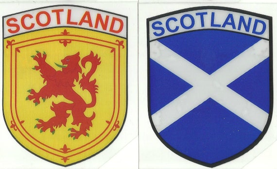 SCOTLAND FLAG CAR WINDOW STICKER DECAL 