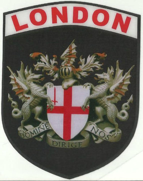 ENGLAND ST GEORGE FLAG EMBROIDERY KEYRING EMBROIDERED PATCH KEYCHAIN CHROME RING