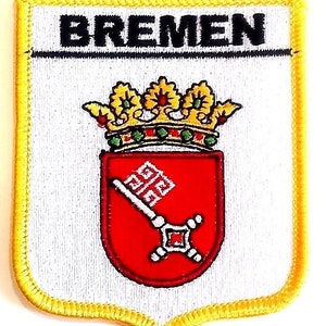 Bremen Gestickter Aufnäher
