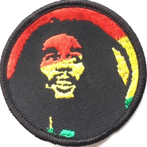 Bob Marley - Musician - Jamaican Embroidered Patch (a518)