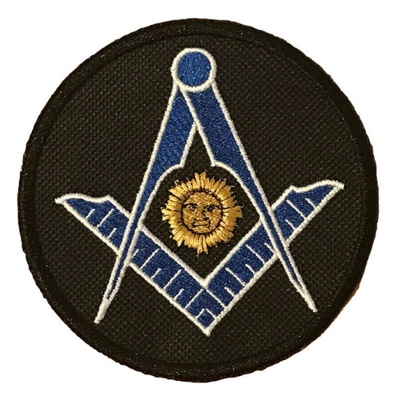 A Masonic Past Master Embroidered Sew Iron on Patch Badge A Masonic Past Master Embroidered Sew Iron on Patch Badge