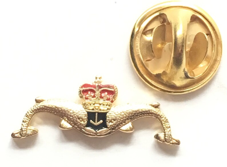 Royal Navy RN Submarine Service CutOut Small Enamel Lapel Pin Etsy