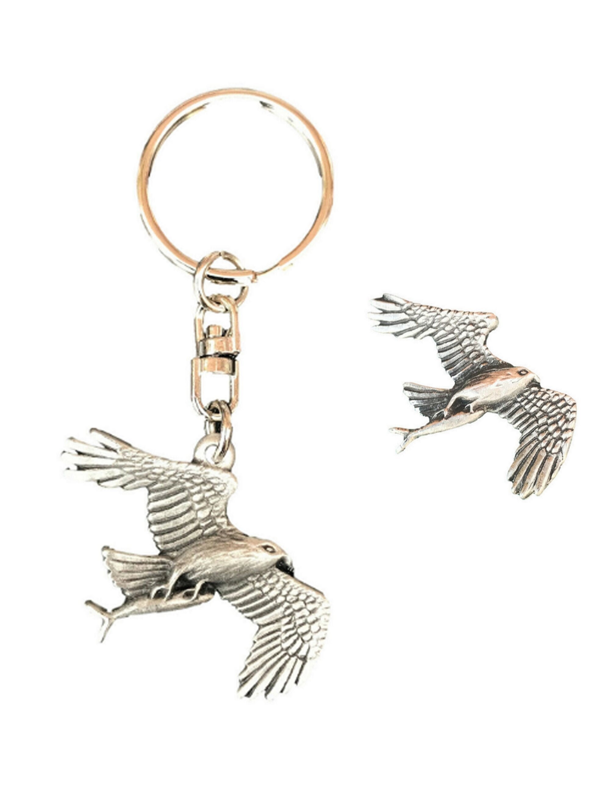 Osprey And Fish Lapel Pin Badge Handcrafted From Lead Free English Pewter LP1692 Osprey And Fish Lapel Pin Badge Handcrafted From Lead Free English Pewter LP1692