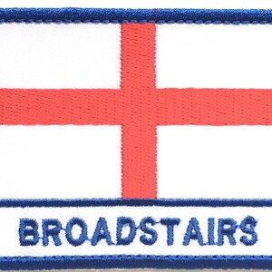 Broadstairs Embroidered Sew or Iron on Patch Badge