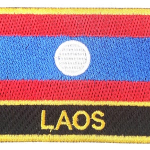 Laos bestickt Nähen oder Aufbügler Abzeichen