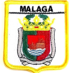 Malaga Embroidered Patch