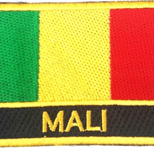 Mali bestickt Aufnäher oder Aufnäher Abzeichen