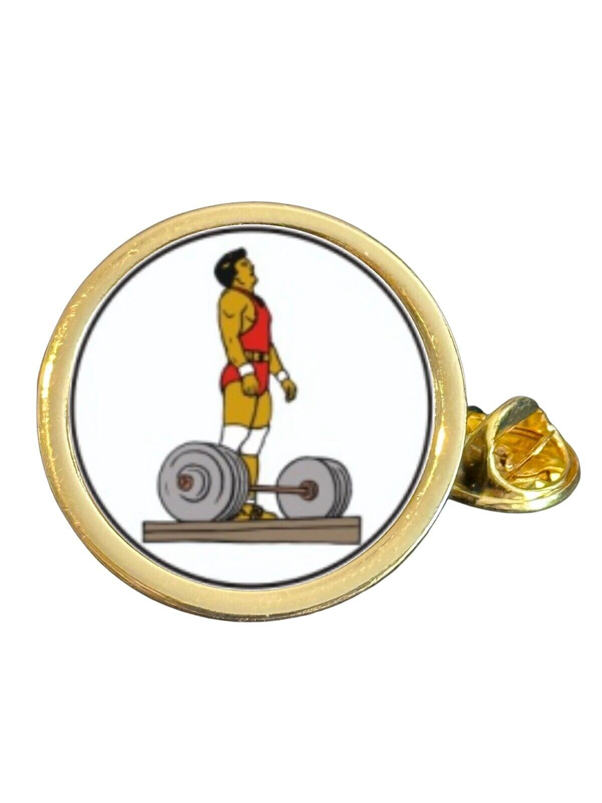 Lapel Pin GYM Weight Plate Lift Heavy 45lbs · Gym Pin · PINS · Enamel Pins  · Pins for backpacks · Coach Gif · Pin Bag·Button pins ·Wod & Fit