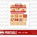 Printable Planner Stickers September Monthly View Early - Etsy